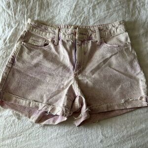 Universal Thread Pink Jean Shorts Relaxed Fit